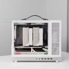 Vỏ Case Máy Tính Mini Itx Shiny Snake G350 Trắng 6
