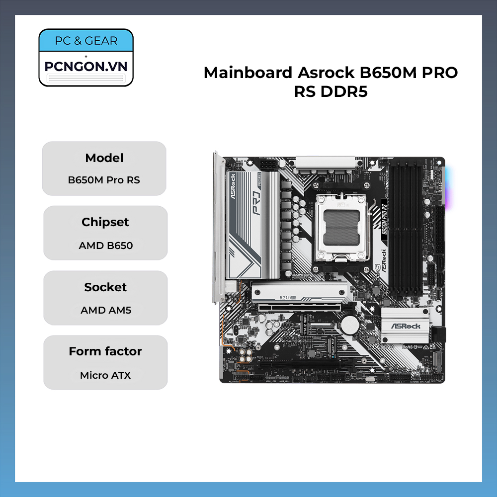 Mainboard Asrock B650m Pro Rs Ddr5