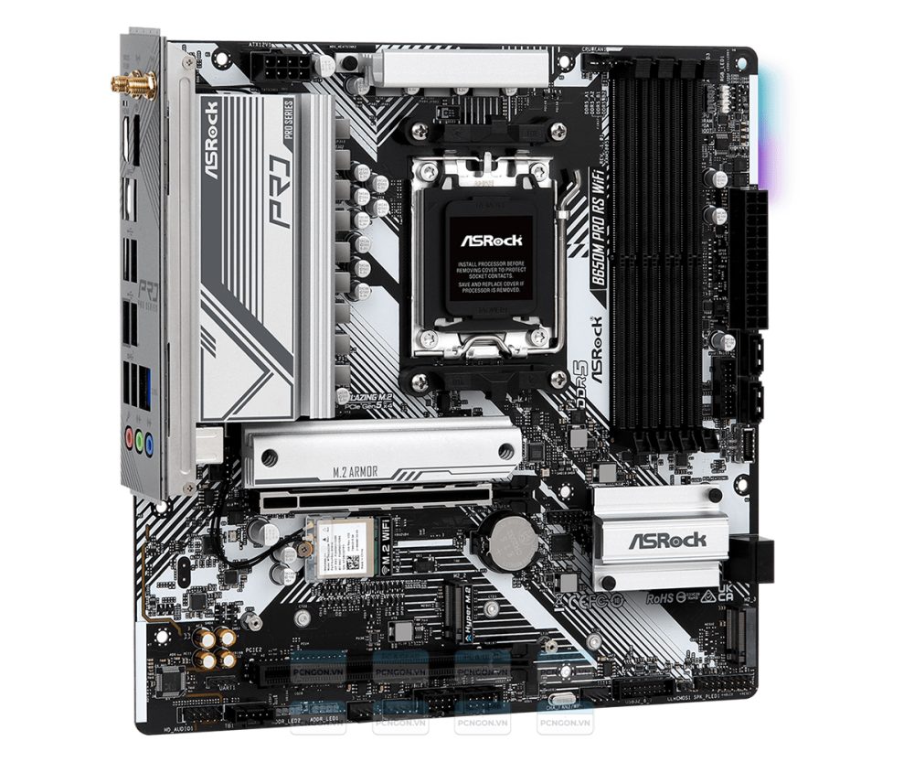 Mainboard Asrock B650m Pro Rs Wifi Ddr5 5