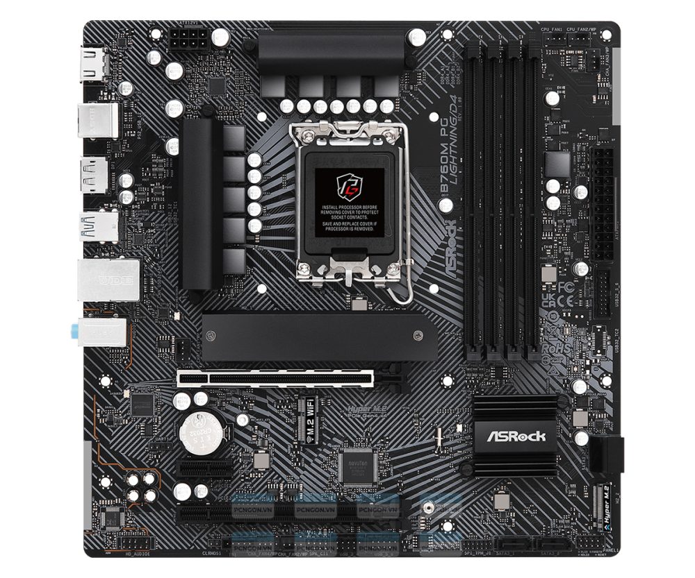 Mainboard Asrock B760m Pg Lightning Ddr4 2