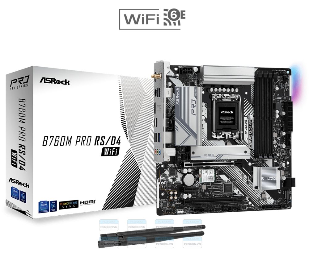 Mainboard Asrock B760m Pro Rs Ddr4 1