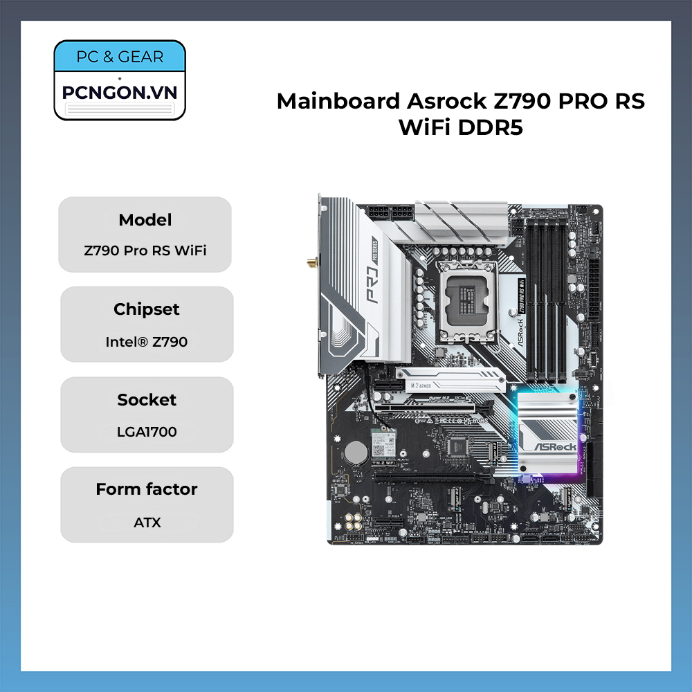 Mainboard Asrock Z790 Pro Rs Wifi Ddr5