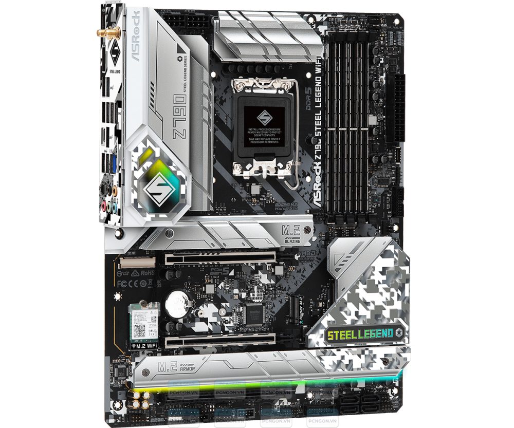Mainboard Asrock Z790 Steel Legend Wifi Ddr5 6