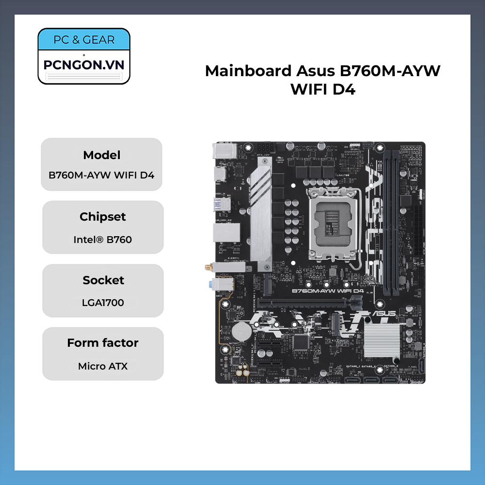 Mainboard Asus B760m-ayw Wifi D4