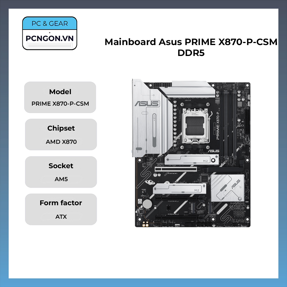Mainboard Asus Prime X870-p-csm Ddr5