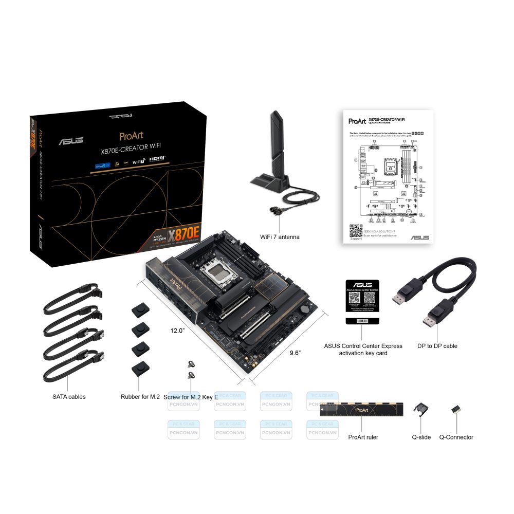 Mainboard Asus Proart X870e-creator Wifi Ddr5 7