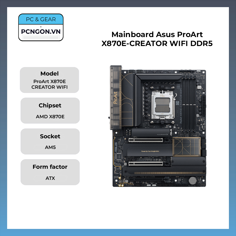 Mainboard Asus Proart X870e-creator Wifi Ddr5
