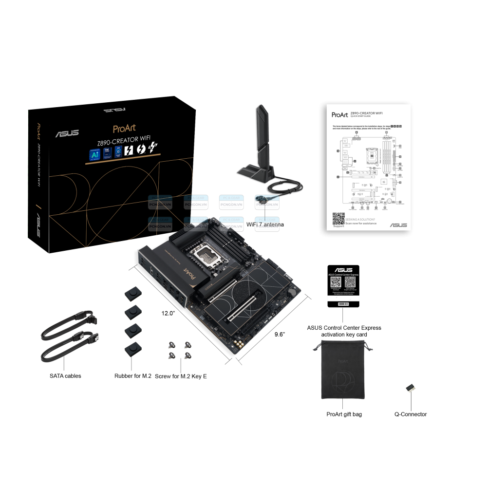 Mainboard Asus Proart Z890-creator Wifi Ddr5 7