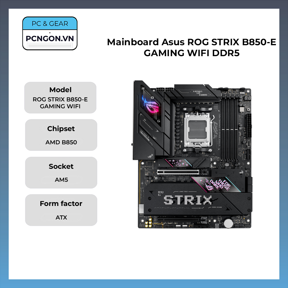 Mainboard Asus Rog Strix B850-e Gaming Wifi Ddr5