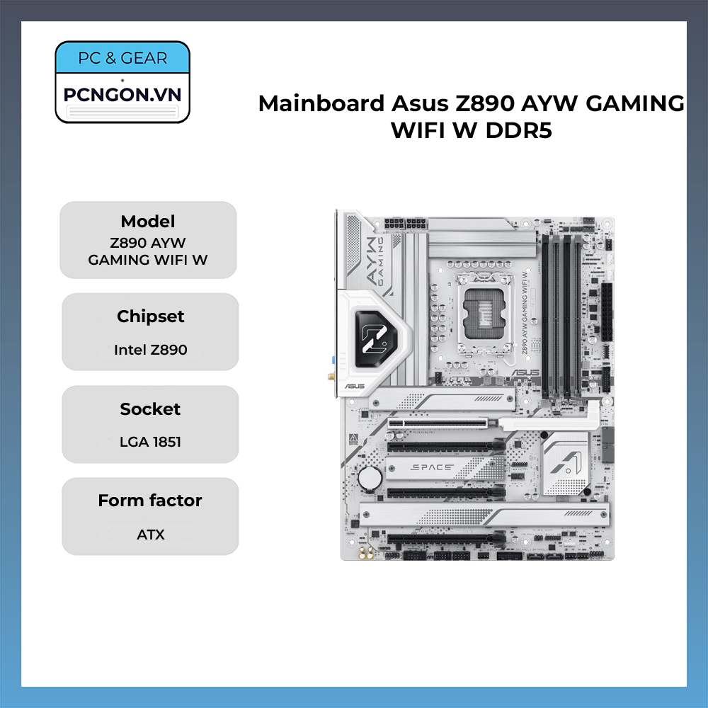 Mainboard Asus Z890 Ayw Gaming Wifi W Ddr5
