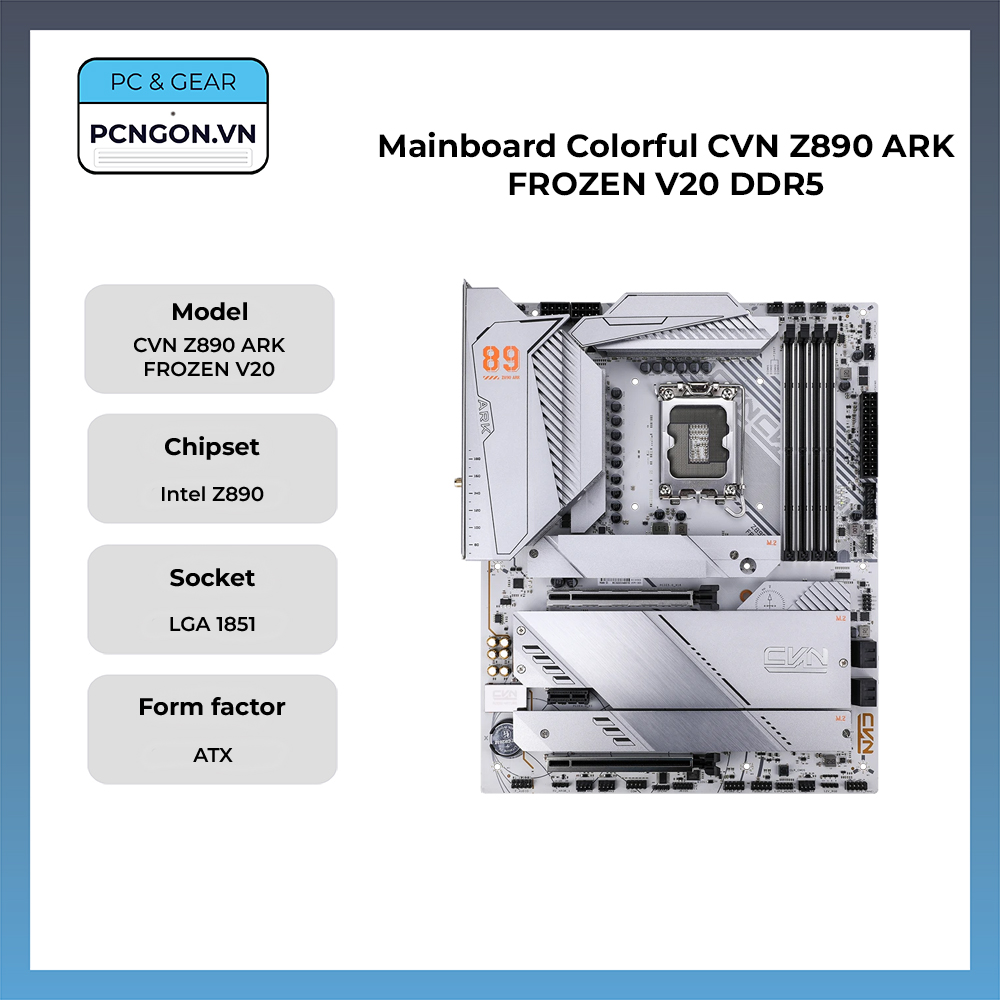 Mainboard Colorful Cvn Z890 Ark Frozen V20 Ddr5