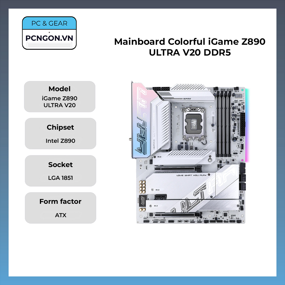 Mainboard Colorful Igame Z890 Ultra V20 Ddr5