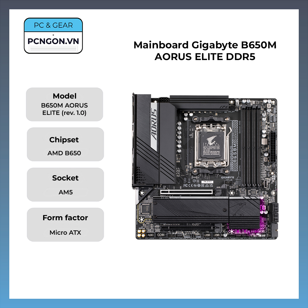 Mainboard Gigabyte B650m Aorus Elite Ddr5