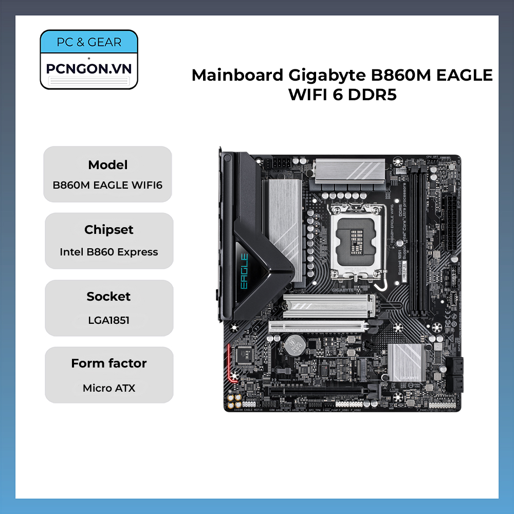 Mainboard Gigabyte B860m Eagle Wifi 6 Ddr5