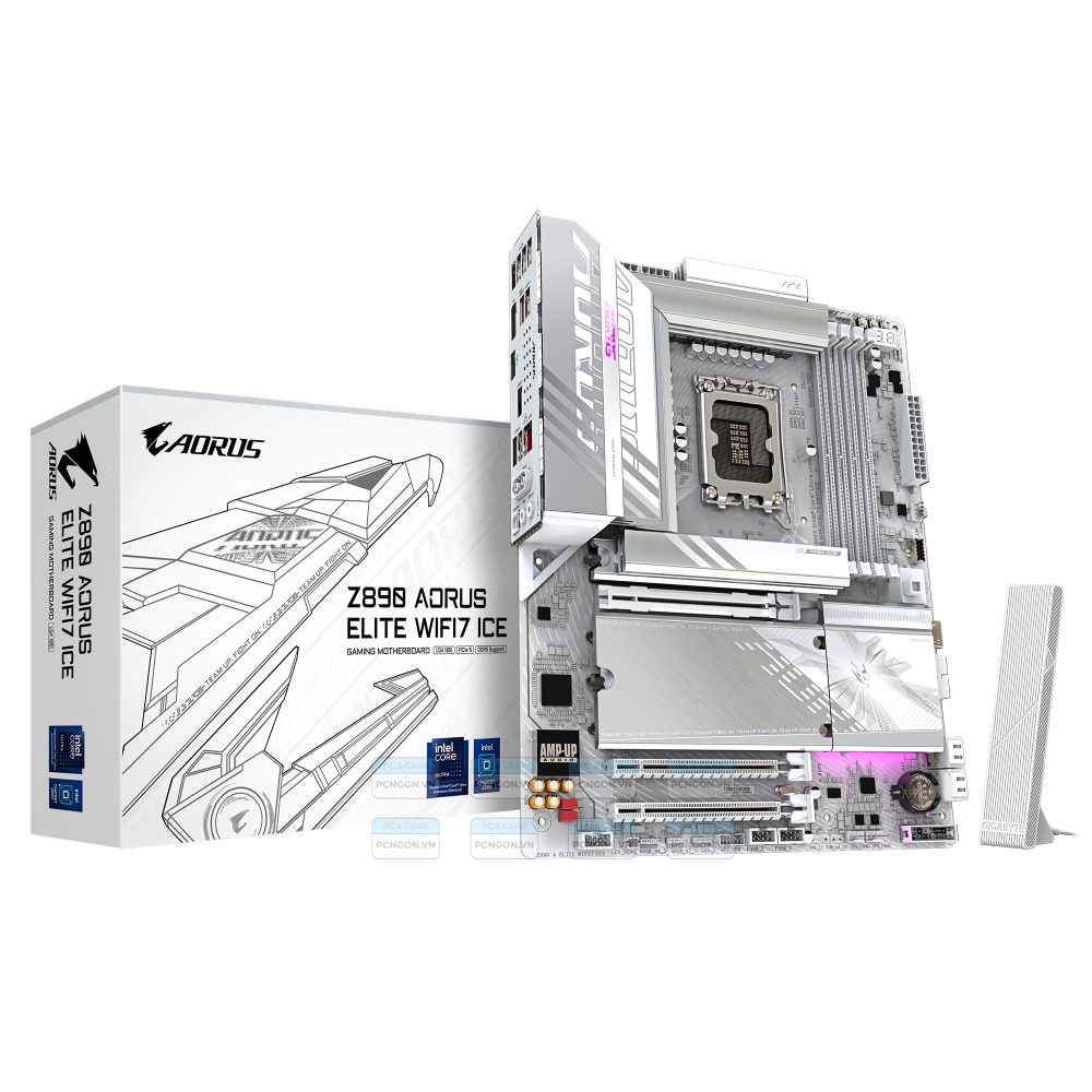 Mainboard Gigabyte Z890 A Elite Wifi 7 Ice Ddr5 1
