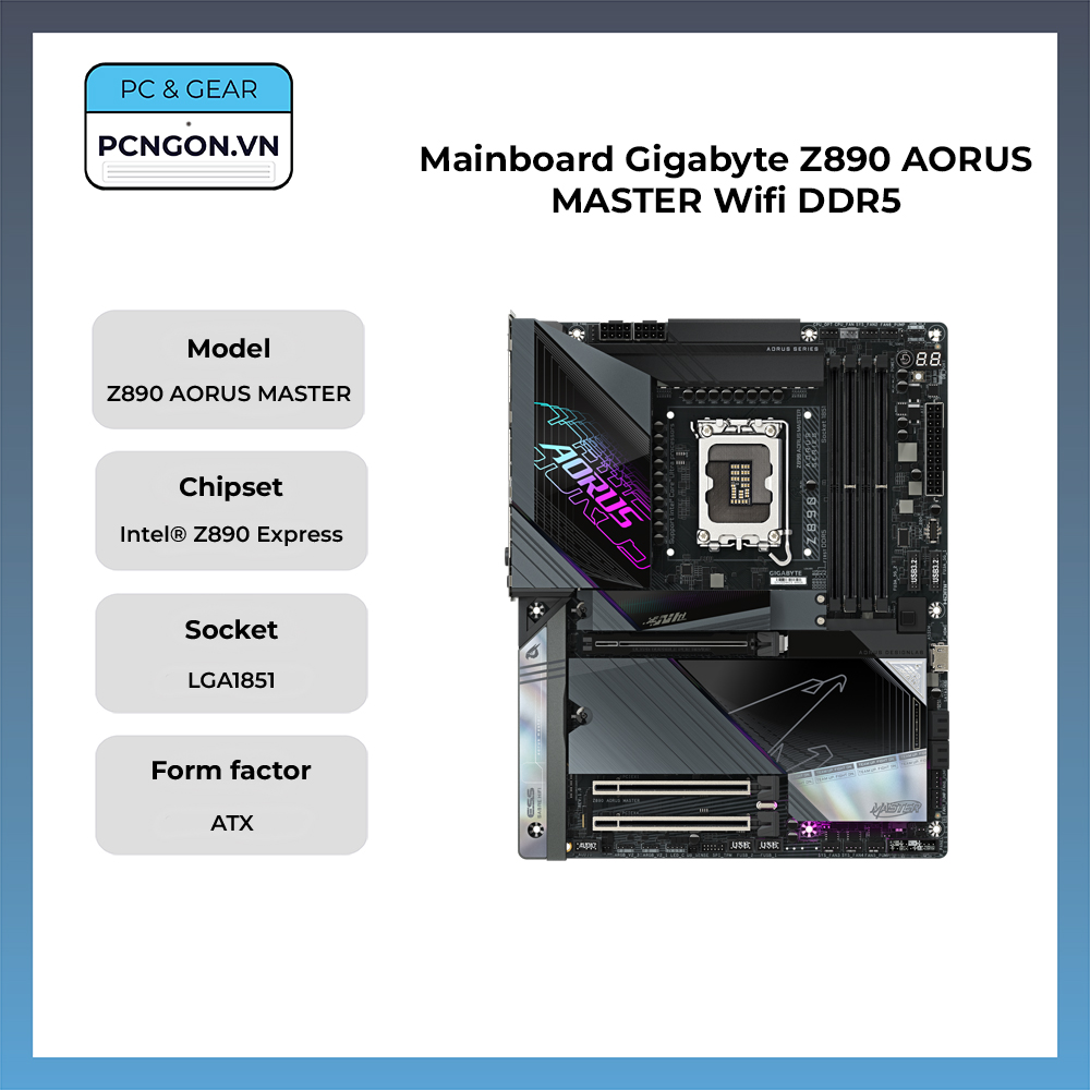 Mainboard Gigabyte Z890 Aorus Master Wifi Ddr5
