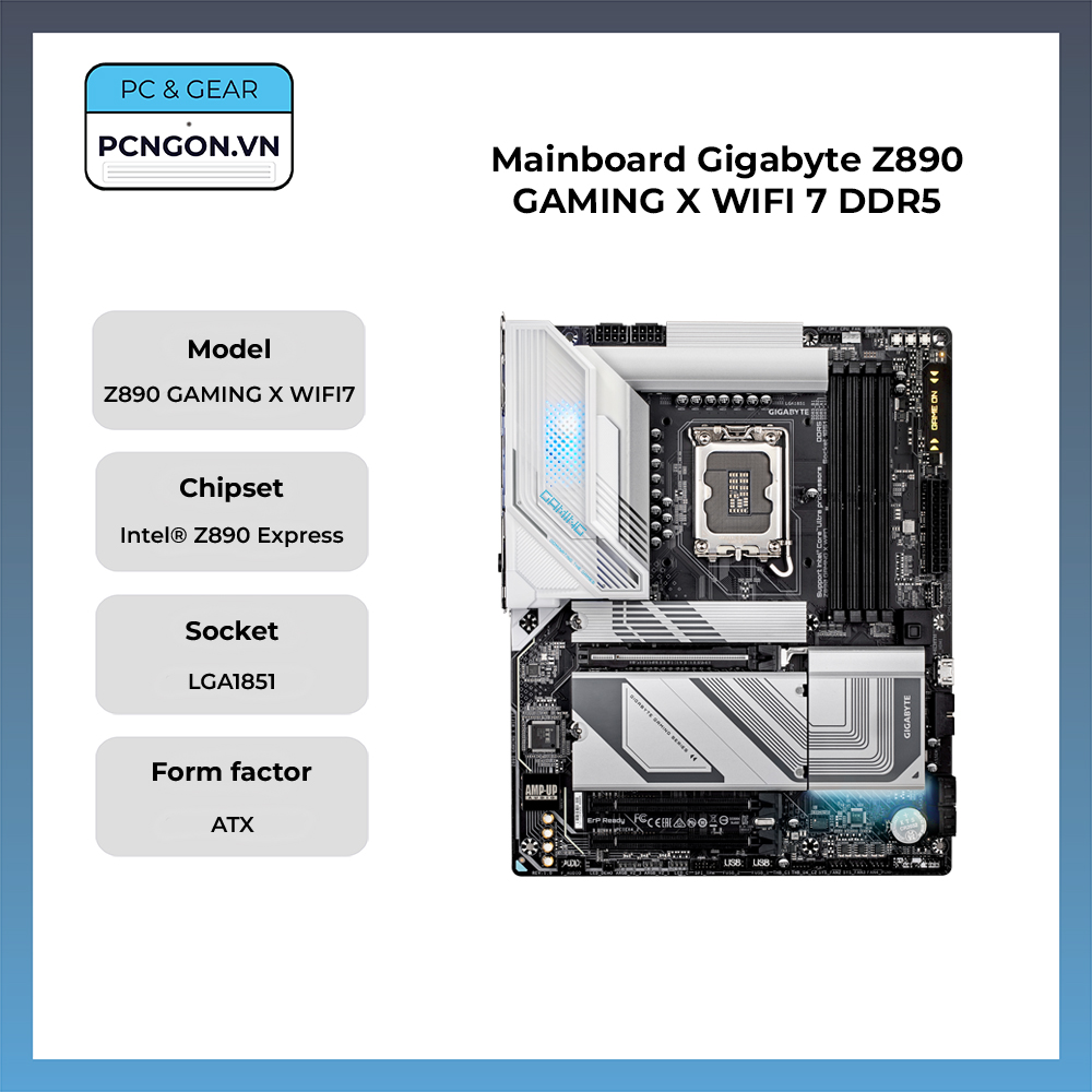 Mainboard Gigabyte Z890 Gaming X Wifi 7 Ddr5