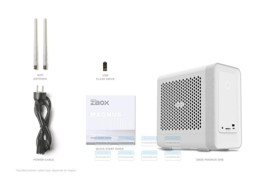 Máy Tính Mini Pc Zotac Magnus One White I5 13400 Rtx 4060 (16gb, 512gb) 6