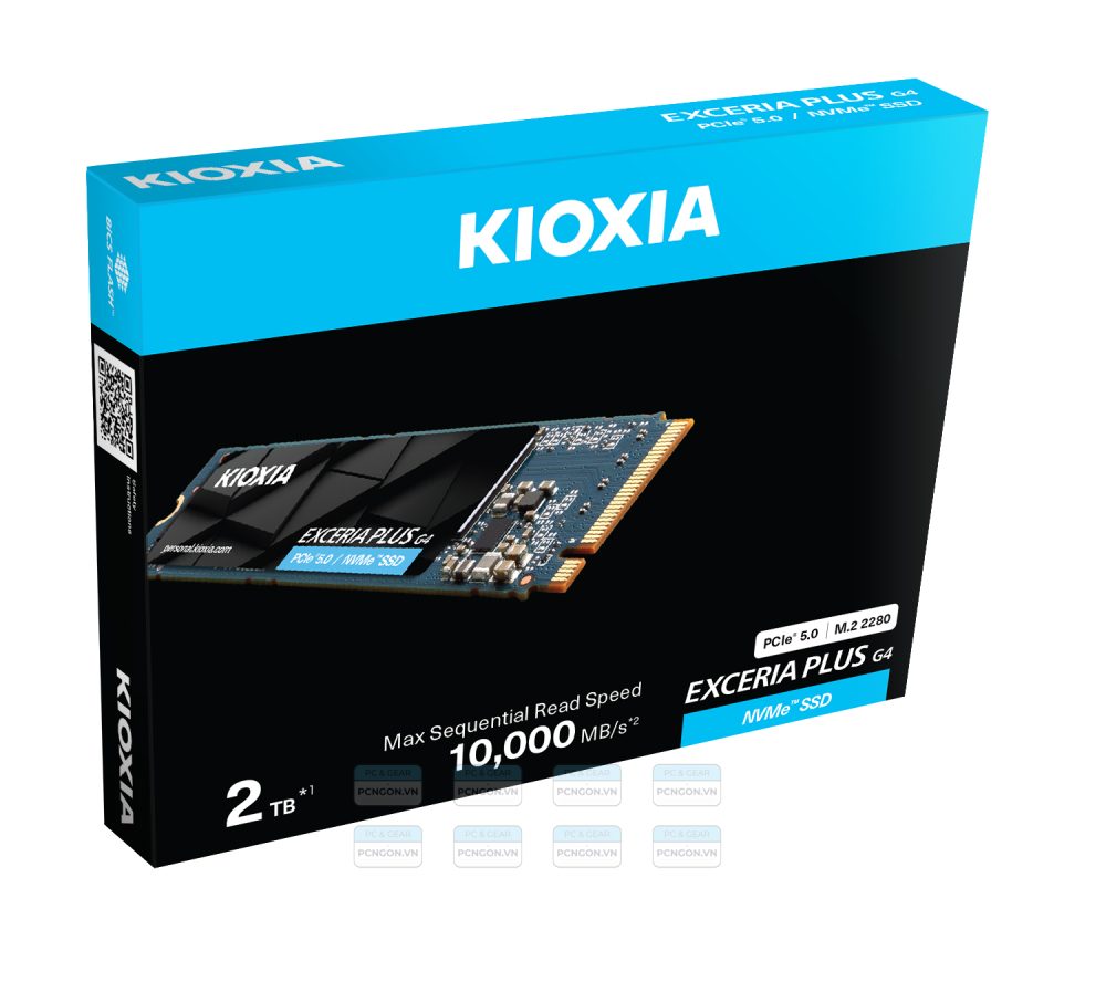 Ổ Cứng Ssd Nvme Kioxia Exceria Plus G4 2tb Gen5 X4 1