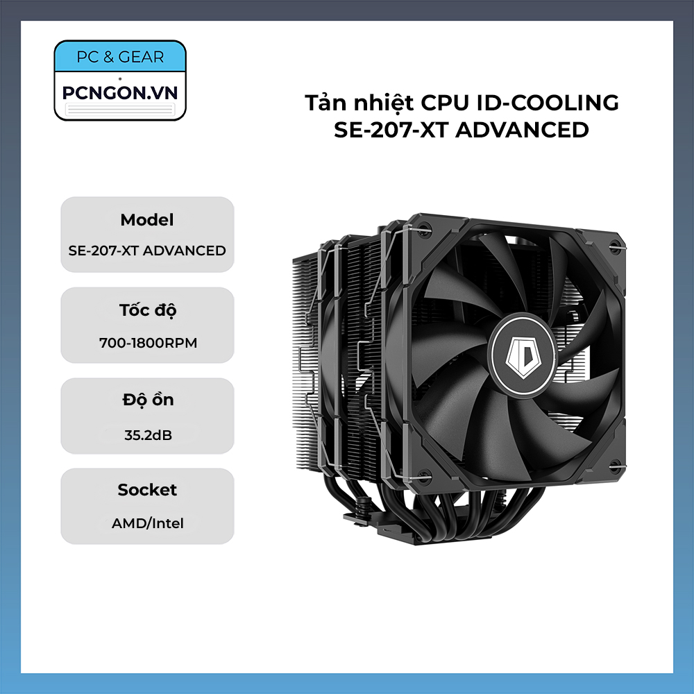 Tản Nhiệt Cpu Id-cooling Se-207-xt Advanced