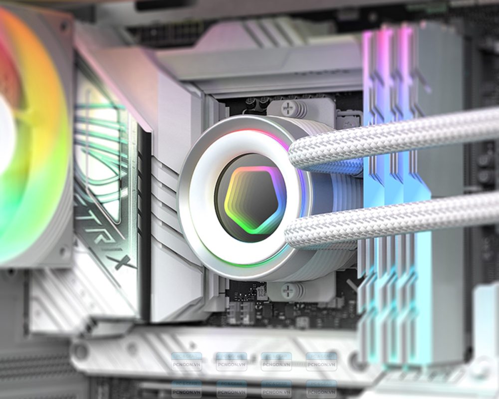Tản Nhiệt Nước Aio Id-cooling Fx240 Inf White 4