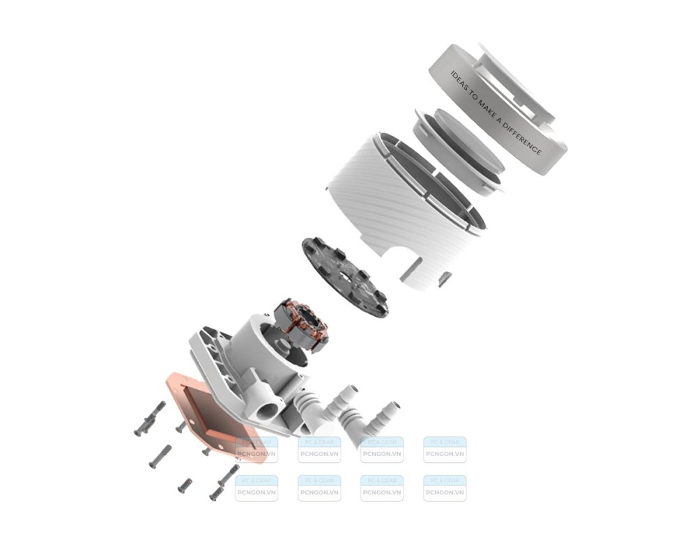Tản Nhiệt Nước Aio Id-cooling Fx360 Inf White 1