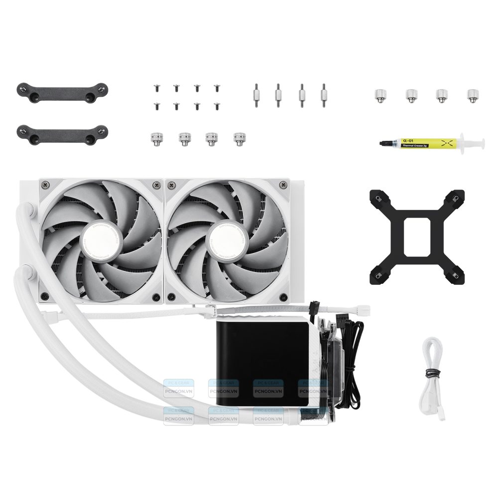 Tản Nhiệt Nước Aio Tryx Panorama 240 White 5