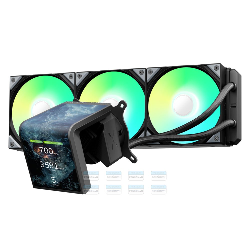 Tản Nhiệt Nước Aio Tryx Panorama Se 360 Argb Black 6