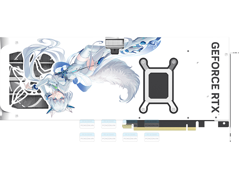 Card Màn Hình Manli Polar Fox Geforce Rtx 5070 Oc 12gb Gddr7 2