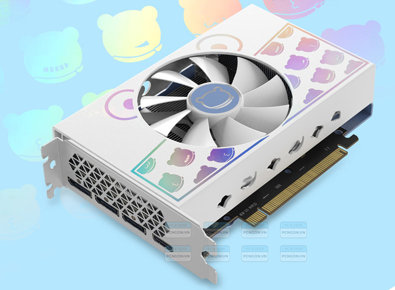Card Màn Hình Yeston Gaming Rtx 5060 Cute Pet 8gb Gddr7 1 Fan 5