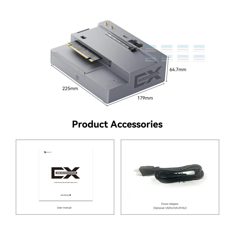 Dock Egpu đa Năng Beelink Ex Pro 1