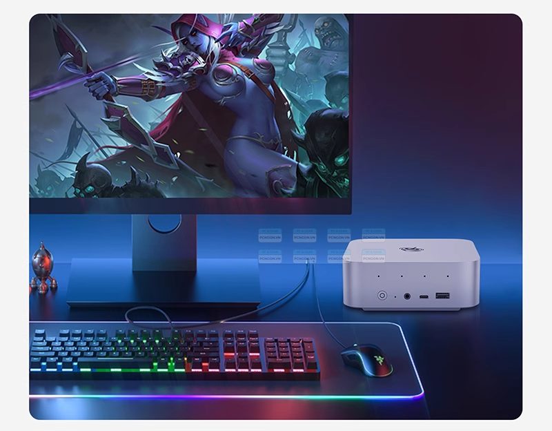 Máy Tính Mini Pc Beelink Ser9 Pro Amd Ryzen 7 H 255 (ram 32gb, 0gb Ssd) 8