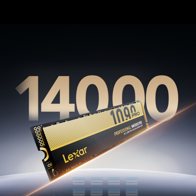 Ổ Cứng Ssd Nvme Lexar Nm1090 Pro 4tb Gen5 X4 4