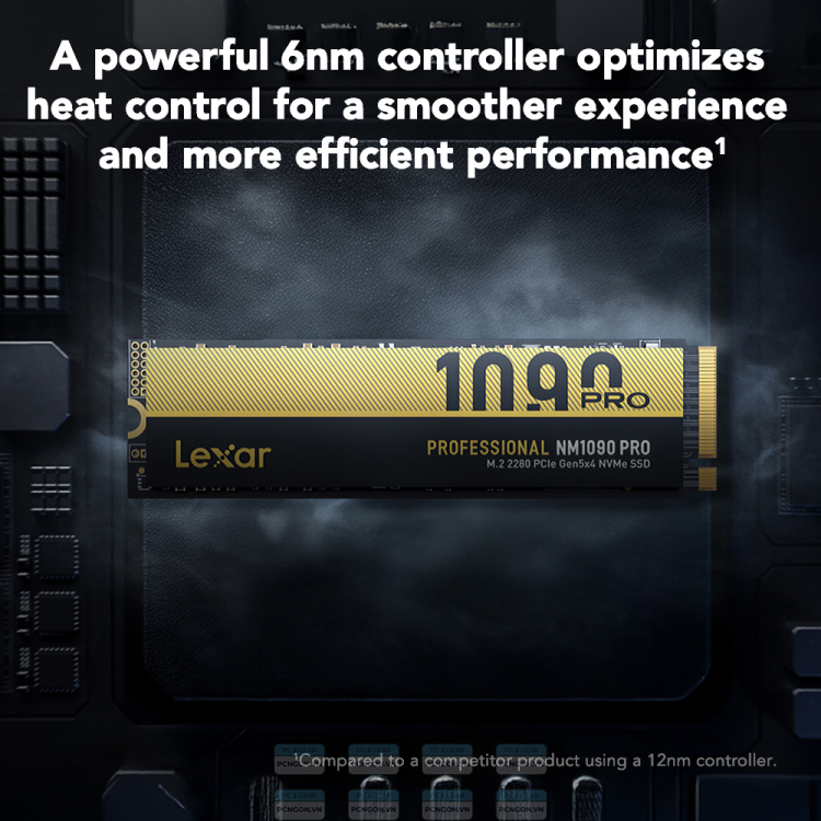 Ổ Cứng Ssd Nvme Lexar Nm1090 Pro 4tb Gen5 X4 7
