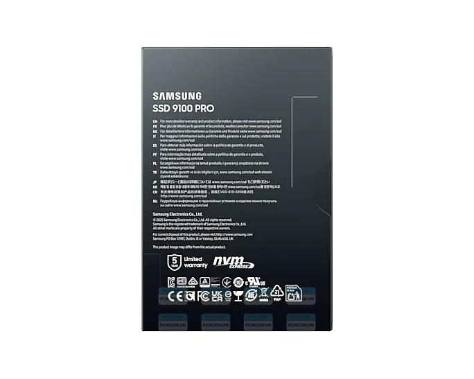 Ổ Cứng Ssd Samsung 9100 Pro Nvme M.2 1tb 8