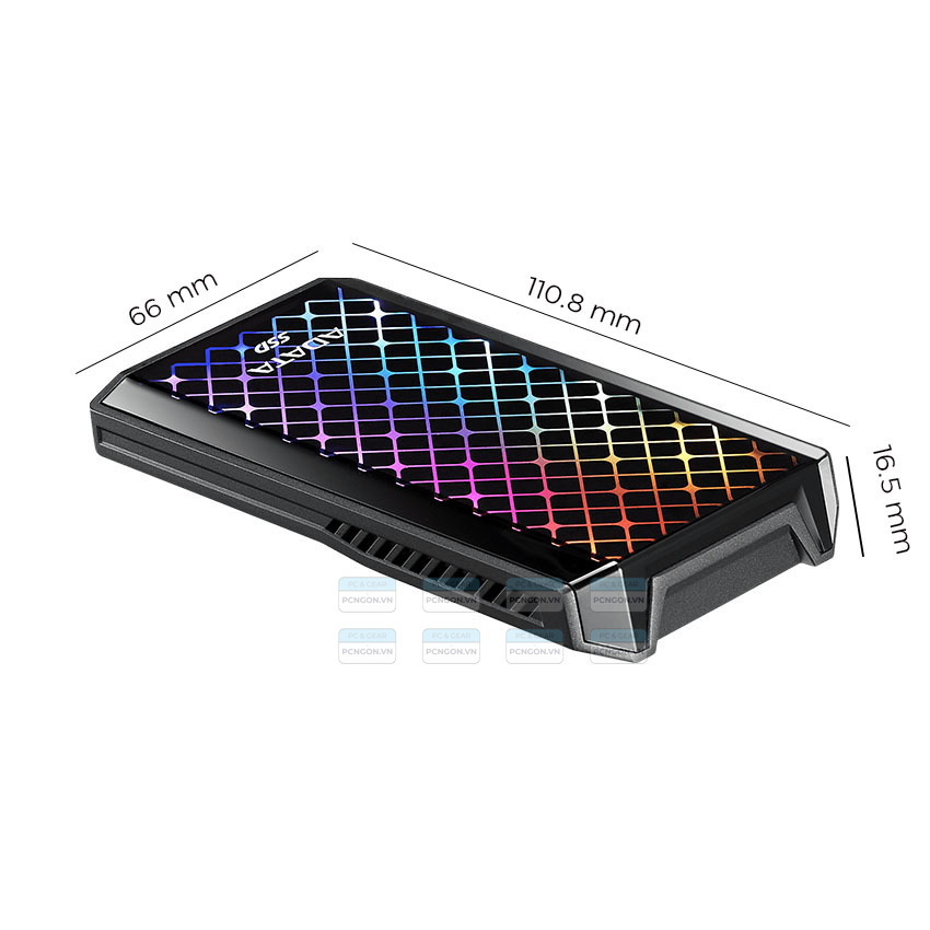 Ổ Cứng Di động Ssd Adata 1tb Led Rgb Se900g 4