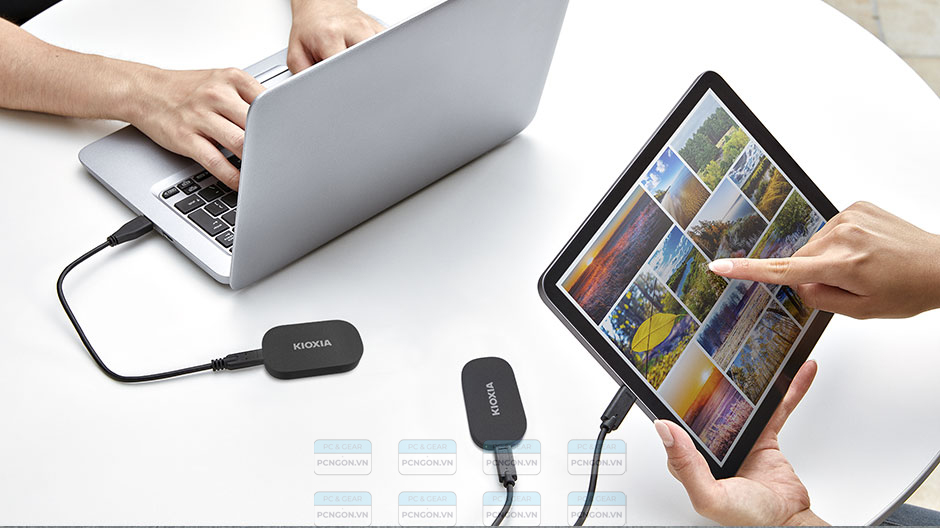 Ổ Cứng Di động Ssd Kioxia Exceria Plus G2 Portable 500gb 2
