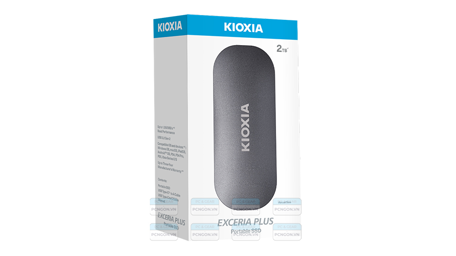 Ổ Cứng Di động Ssd Kioxia Exceria Plus Portable 2tb 2