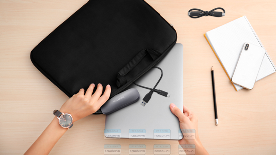 Ổ Cứng Di động Ssd Kioxia Exceria Plus Portable 2tb 6