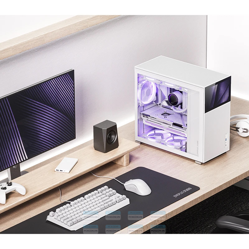 Vỏ Case Máy Tính Jonsbo D41 Mesh Screen (black, White) 11