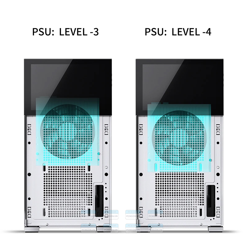 Vỏ Case Máy Tính Jonsbo D41 Mesh Screen (black, White) 14