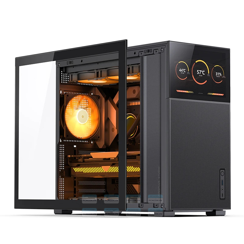 Vỏ Case Máy Tính Jonsbo D41 Mesh Screen (black, White) 21