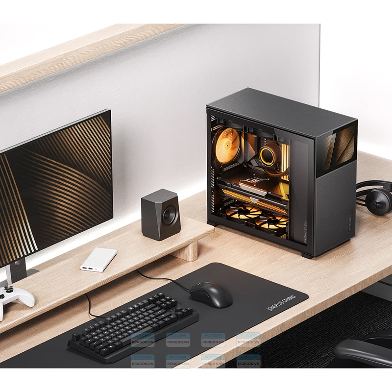 Vỏ Case Máy Tính Jonsbo D41 Mesh Screen (black, White) 23