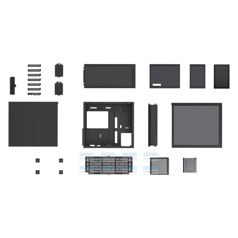 Vỏ Case Máy Tính Jonsbo D41 Mesh Screen (black, White) 27