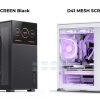 Vỏ Case Máy Tính Jonsbo D41 Mesh Screen (black, White) 33