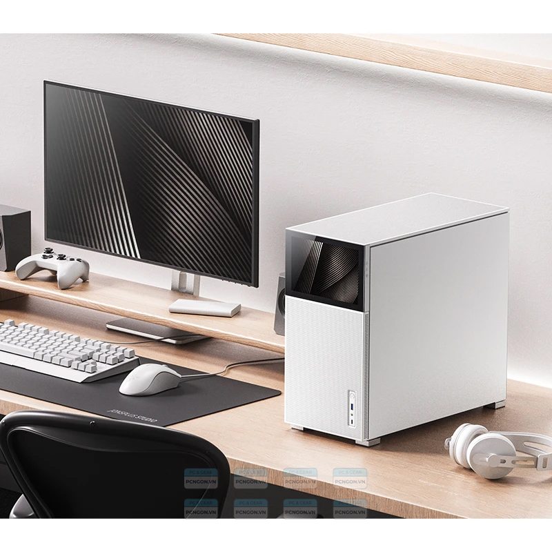 Vỏ Case Máy Tính Jonsbo D41 Mesh Screen (black, White) 9