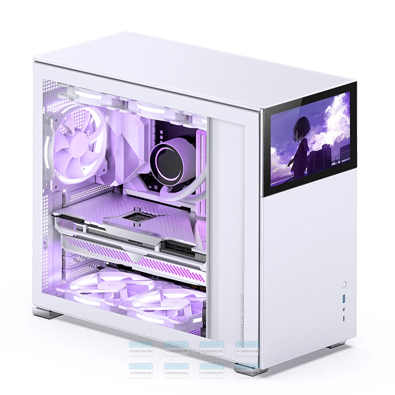 Vỏ Case Máy Tính Jonsbo D41 Standard Screen (black, White) 19