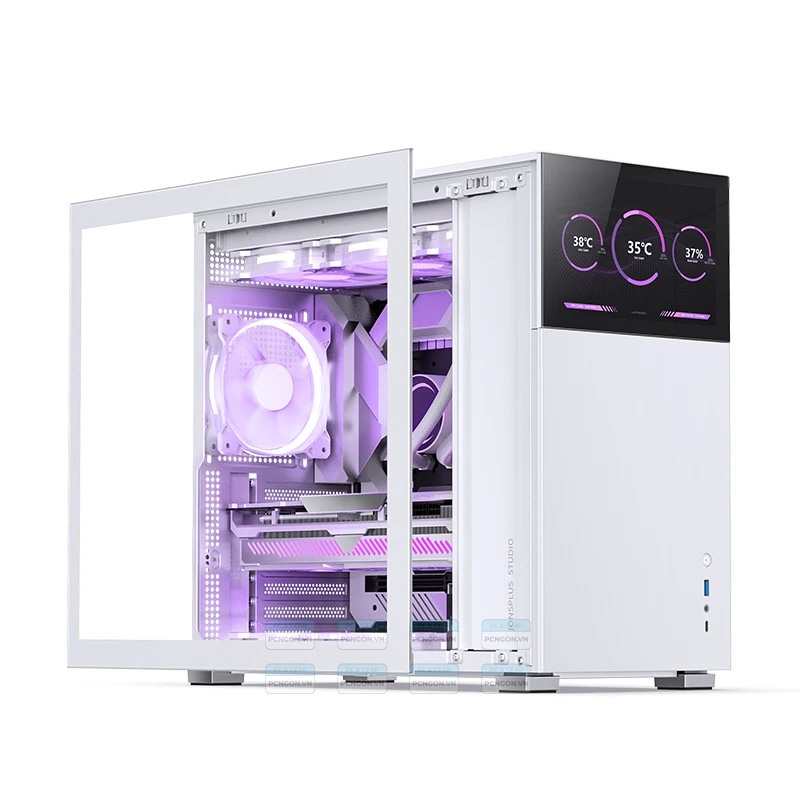 Vỏ Case Máy Tính Jonsbo D41 Standard Screen (black, White) 21
