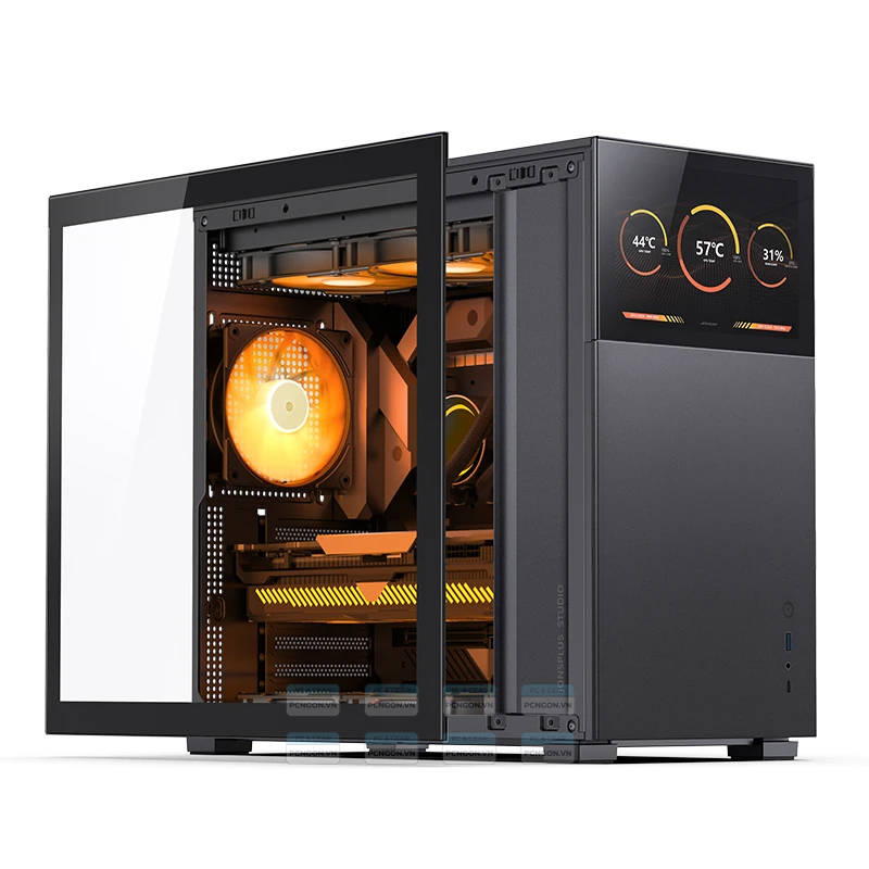 Vỏ Case Máy Tính Jonsbo D41 Standard Screen (black, White) 5
