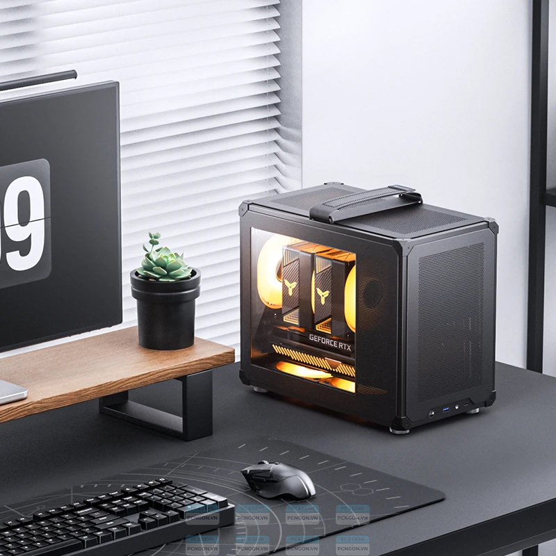 Vỏ Case Máy Tính Mini Itx Jonsbo C6 Max (black, White) 32